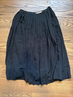 Brook collection pleated maxi skirt size 6
